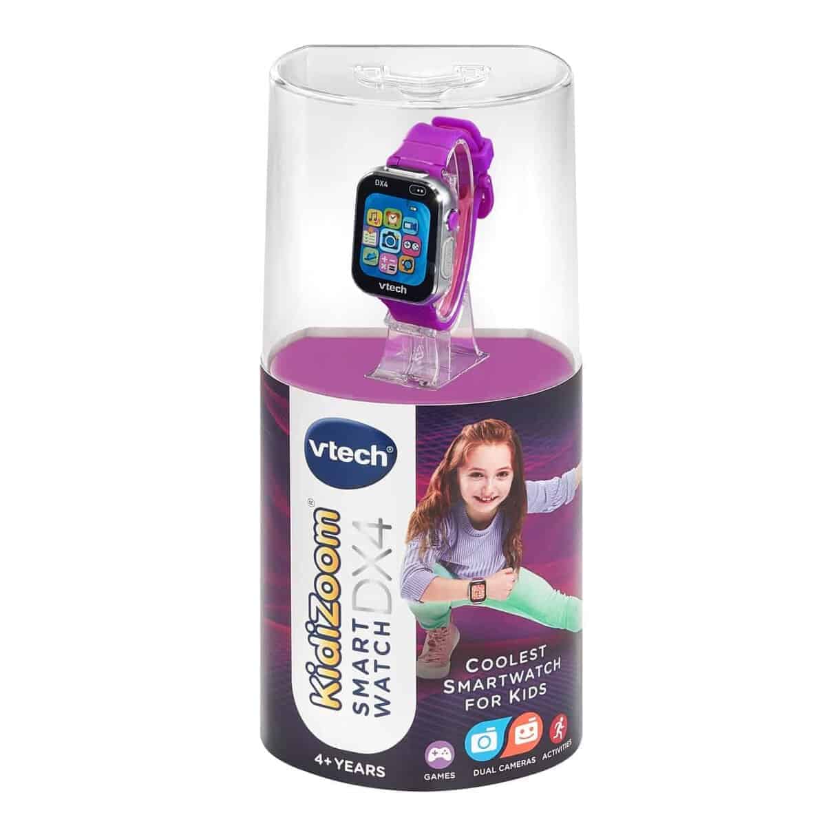 VTech KidiZoom Smartwatch DX4, Morado - Imagen 8