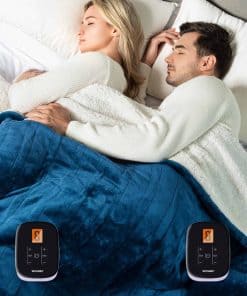 Manta Eléctrica WOOMER, Tamaño King 90"x 100" Suave