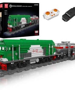 Juego de bloques de construcción de tren Mould King 12026,