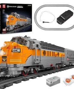 Kit de bloques de construcción de tren Mould King 12018,