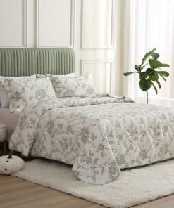 Colcha Edredón Acolchada Decorativa de Jacquard con