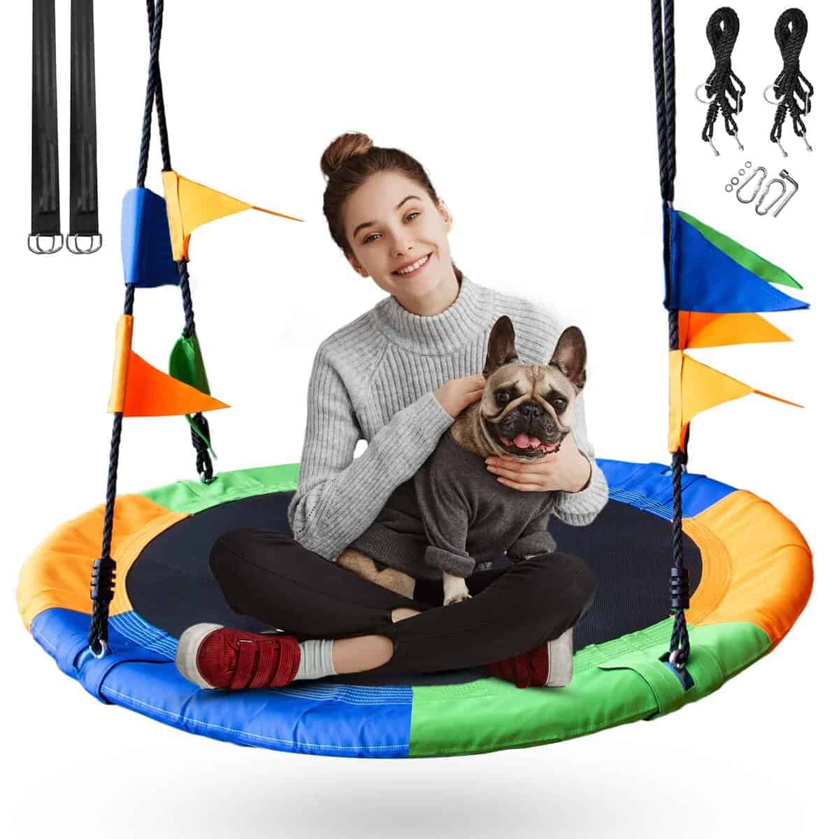 Columpio de Árbol para Niños - Columpio de 40 Pulgadas