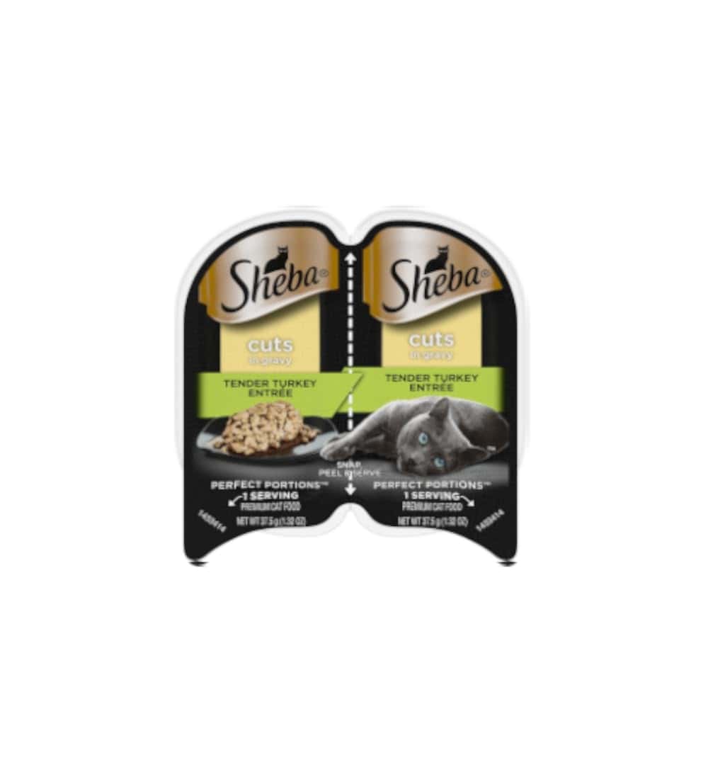 Sheba Perfect Portions Cuts Wet Cat Food 5 Flavor Variety - Imagen 5