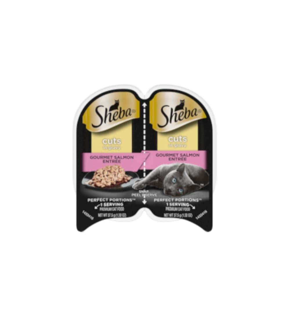 Sheba Perfect Portions Cuts Wet Cat Food 5 Flavor Variety - Imagen 3