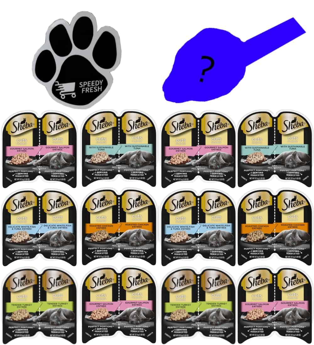 Sheba Perfect Portions Cuts Wet Cat Food 5 Flavor Variety