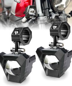 HENGTUAOTO Luces LED para Motocicleta, 2pcs Luces