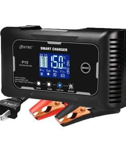 Cargador de batería para automóvil iSunergy, 15 amperios