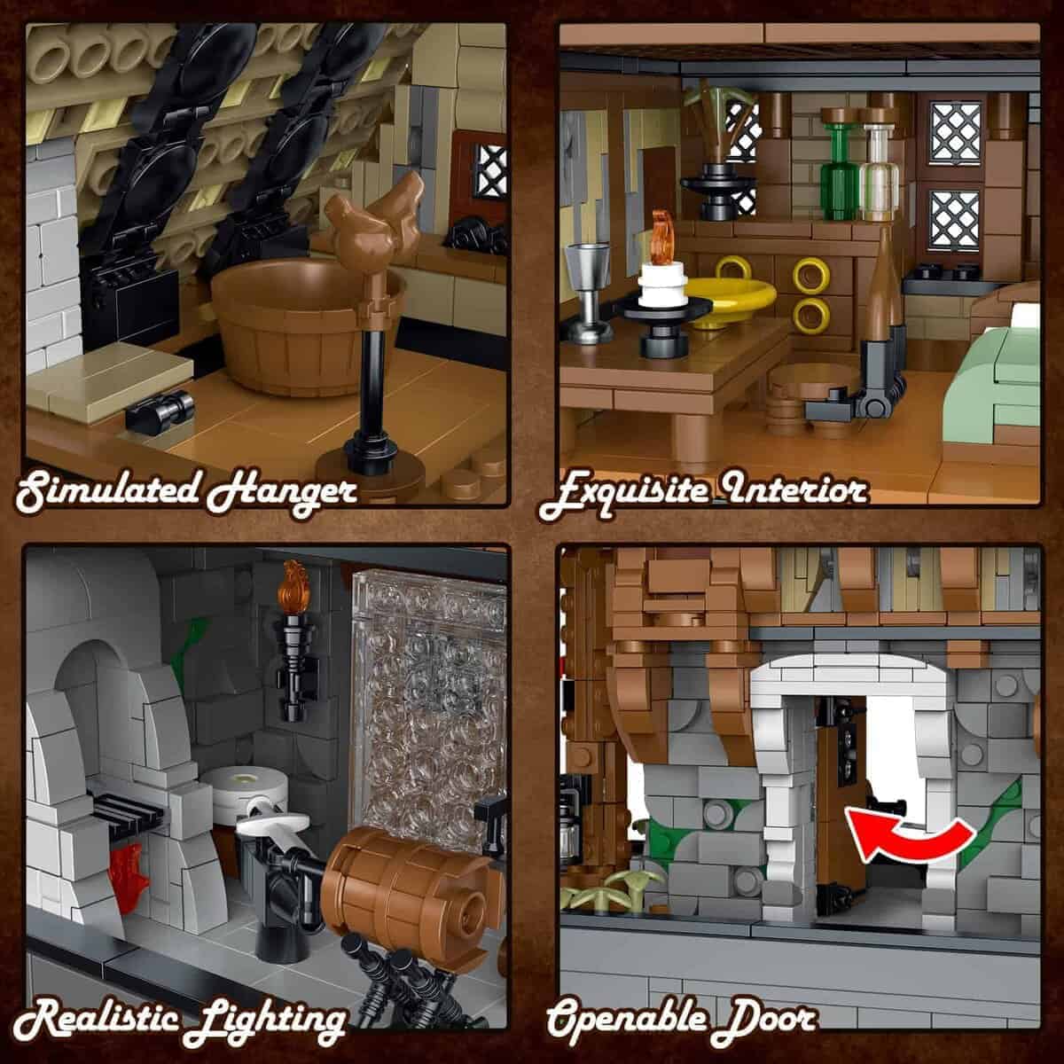 Kit de Construcción JMBricklayer Medieval Blacksmith Shop - Imagen 5