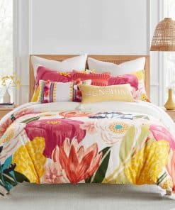 Juego de Edredón Levtex Home - Grandiflora - Edredón King +