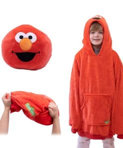 Sesame Street Elmo Snugible Manta con Capucha por Plushible