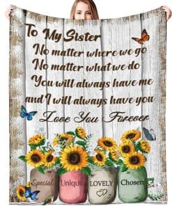 Mantas de Regalos de Hermanas de XeaGiasy para la Hermana