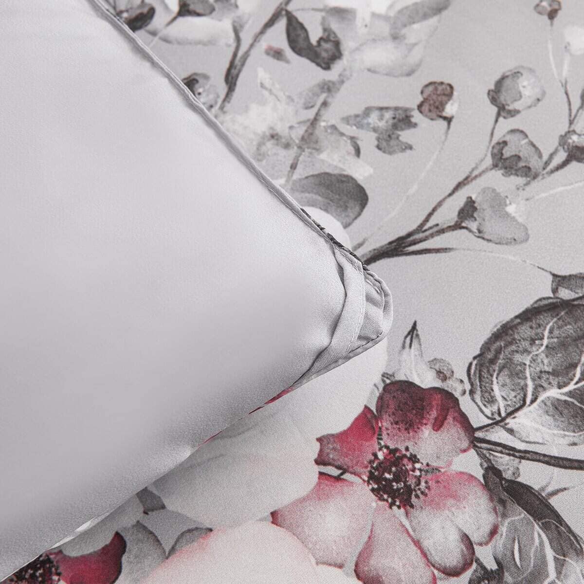 Juego de edredón Koniroom de 3 piezas tamaño King en rosado - Imagen 9