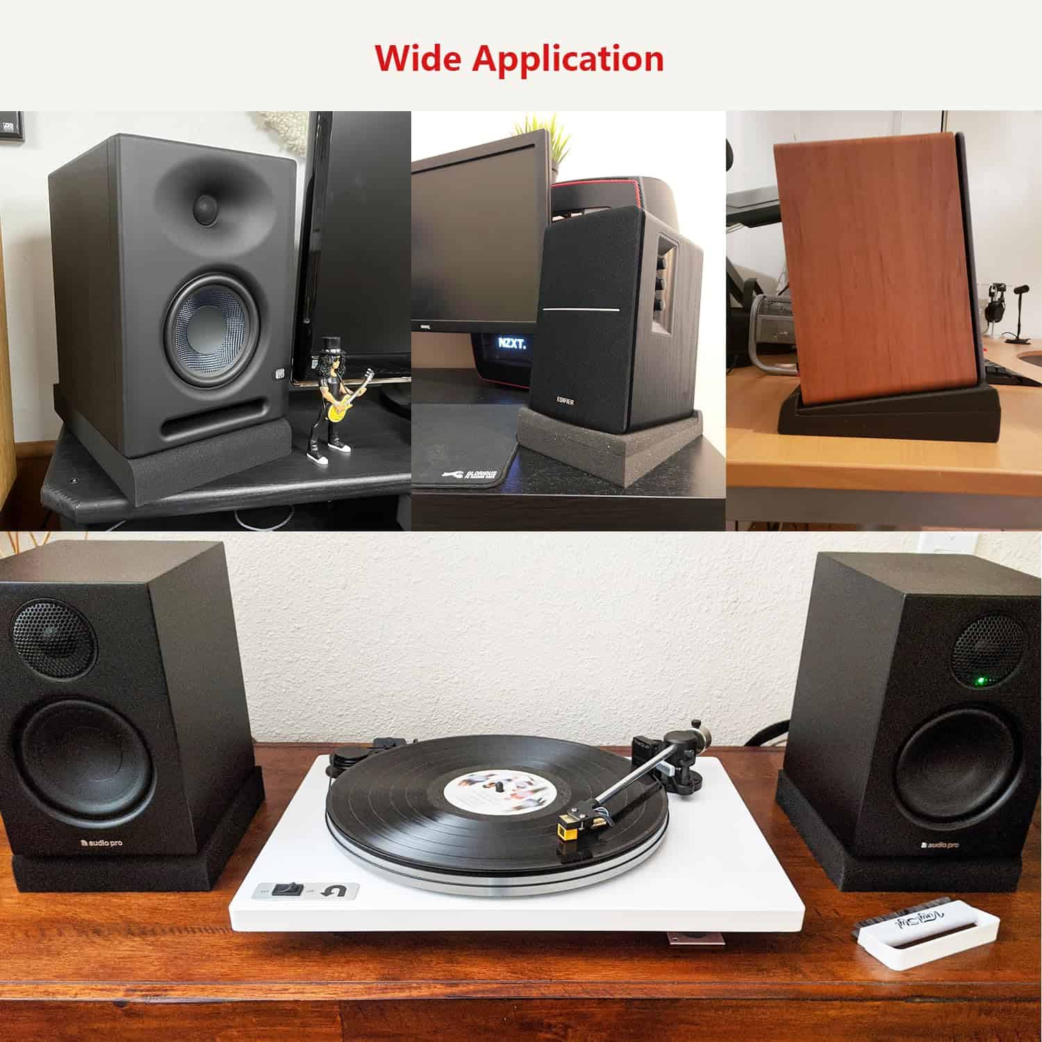 Almohadillas de Aislamiento de Espuma U MAX para Altavoz, - Imagen 8