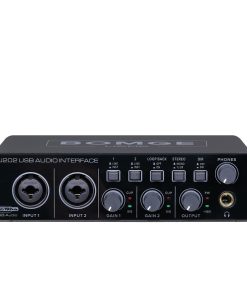 BOMGE U202 Interfaz de Audio USB con Preamplificador de