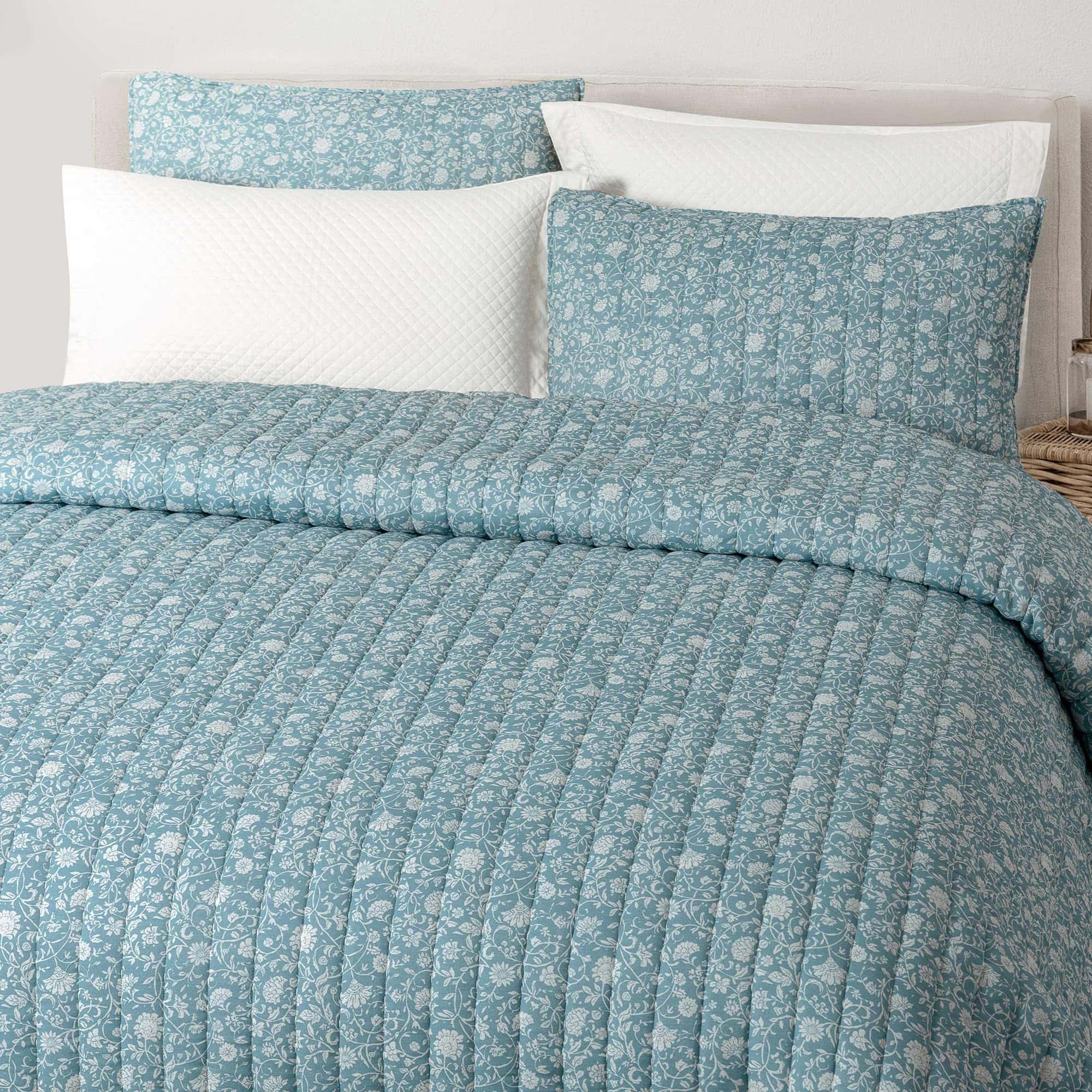 Juego de Colcha de Gasa de Algodón Maravillosa Tamaño King - Imagen 4