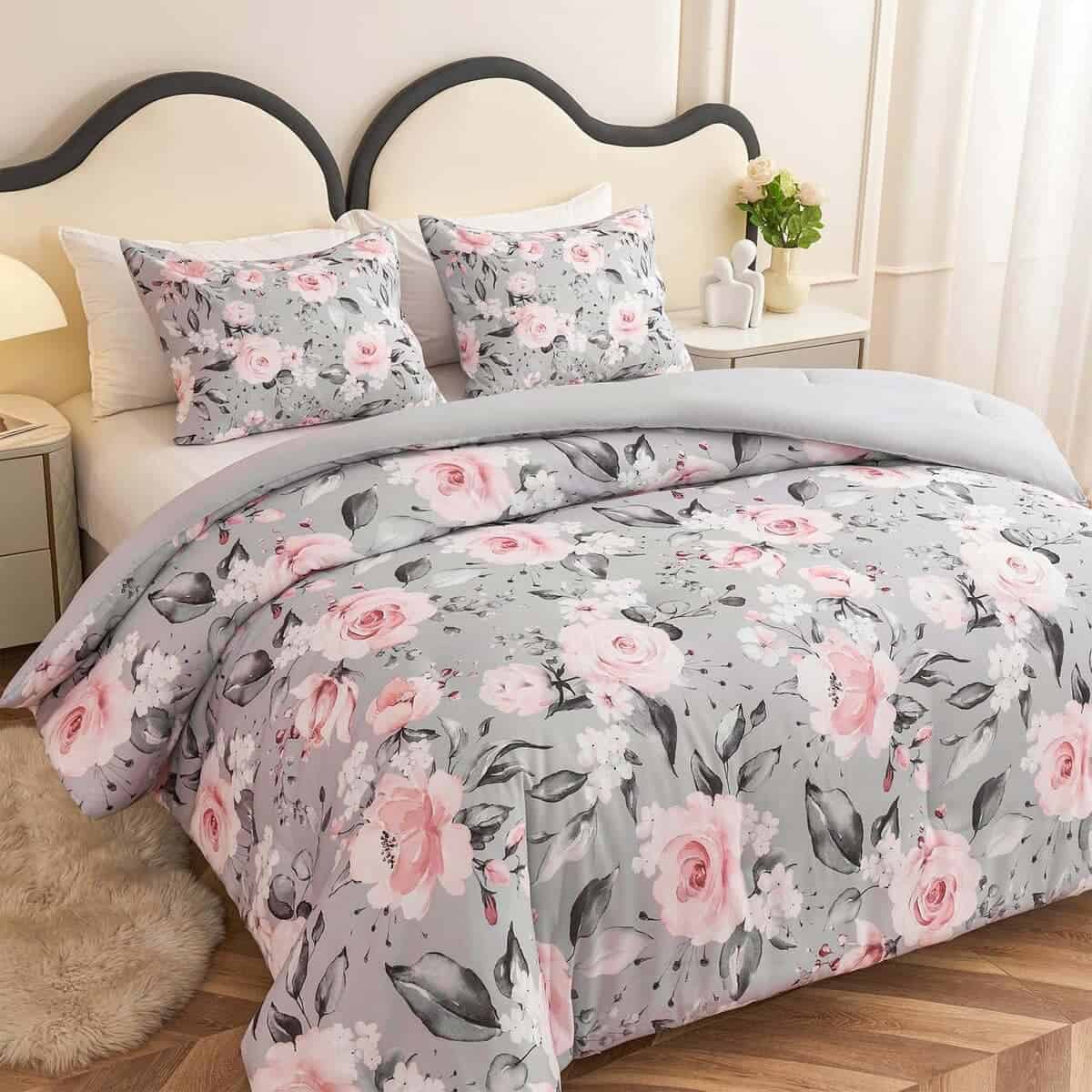 Juego de Edredón Koniroom de 3 Piezas en Tamaño King, - Imagen 5