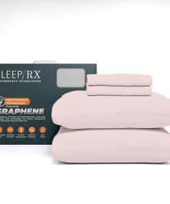 Juego de Sábanas 100% Algodón Sateen SleepRX -Rosa Palo