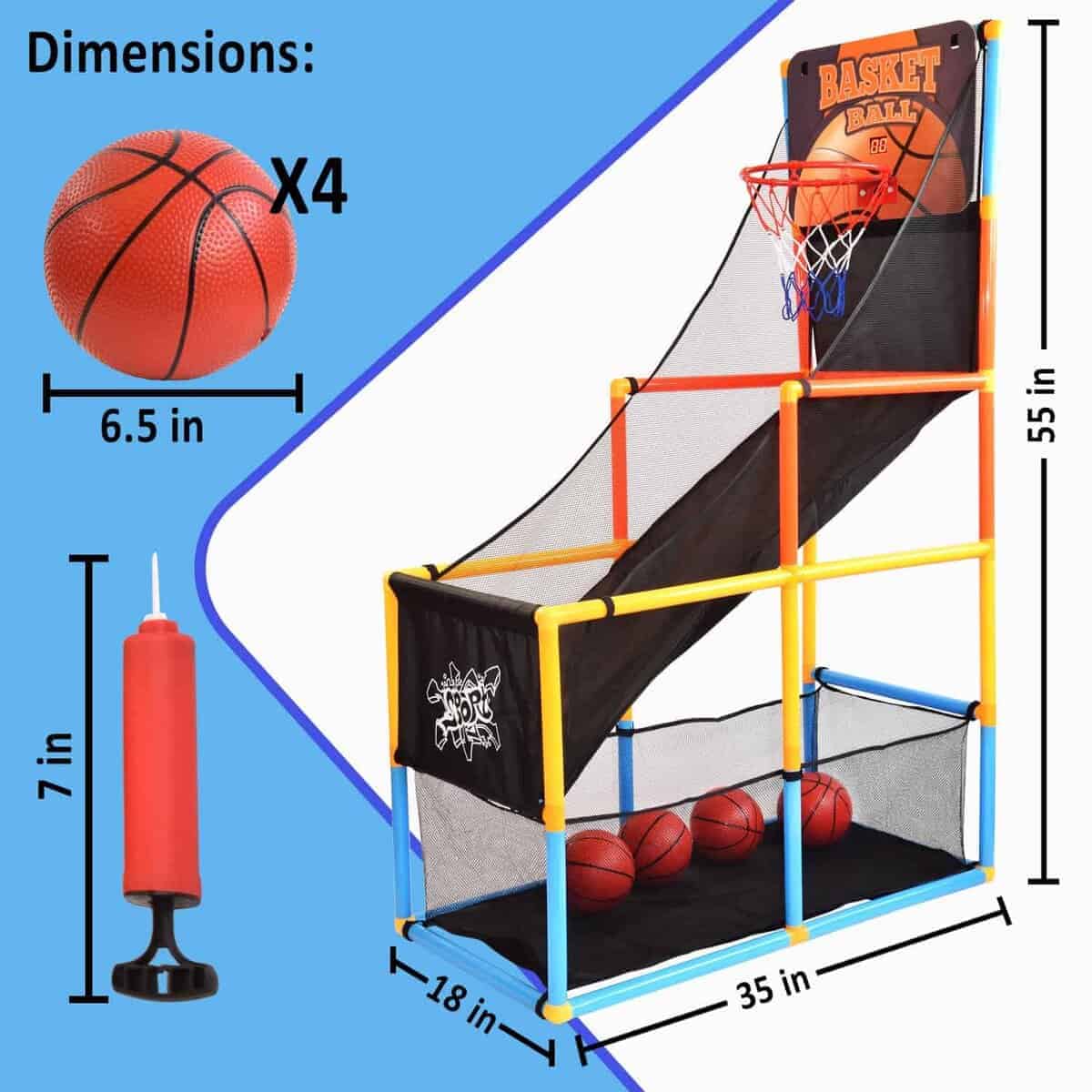 Juego de Arcade de Baloncesto para Niños en Interiores con - Imagen 5
