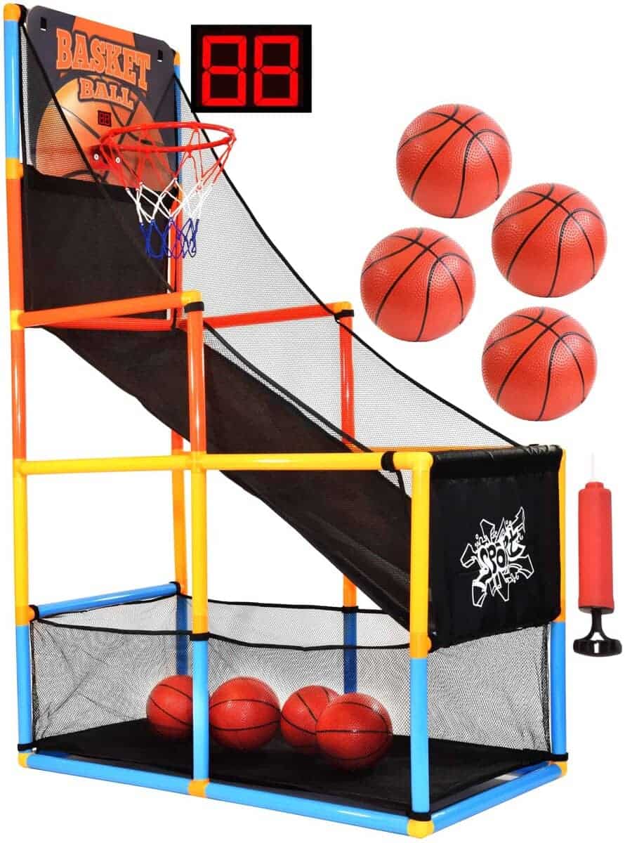 Juego de Arcade de Baloncesto para Niños en Interiores con