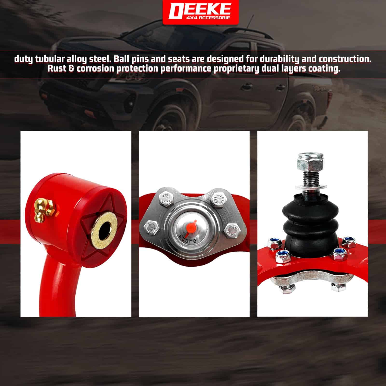 Brazos de control superior delanteros para Jeep Liberty - Imagen 5