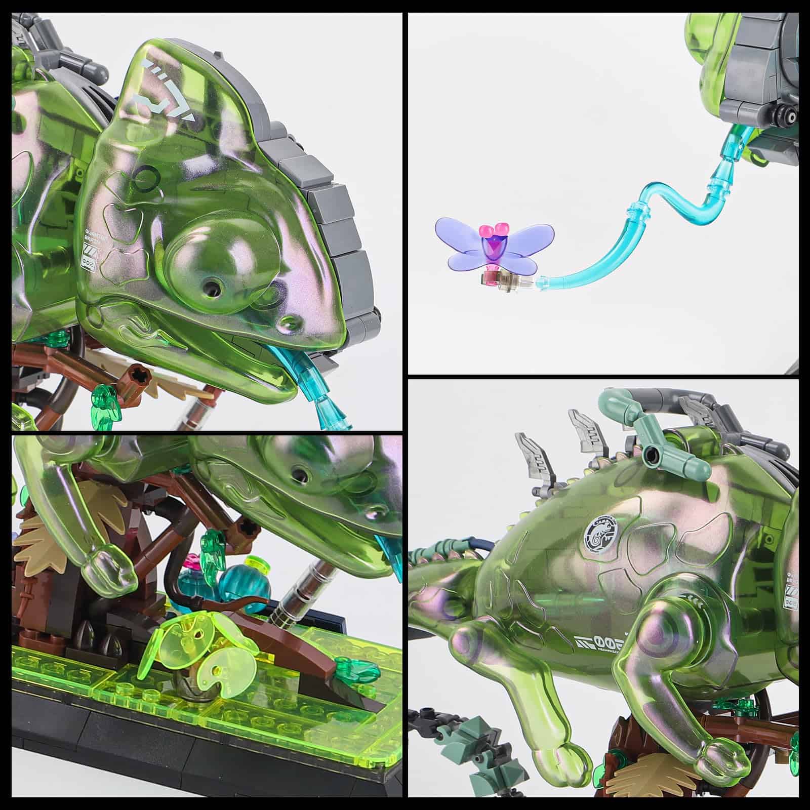 Juguete de bloques de construcción con temática de Dragón - Imagen 8