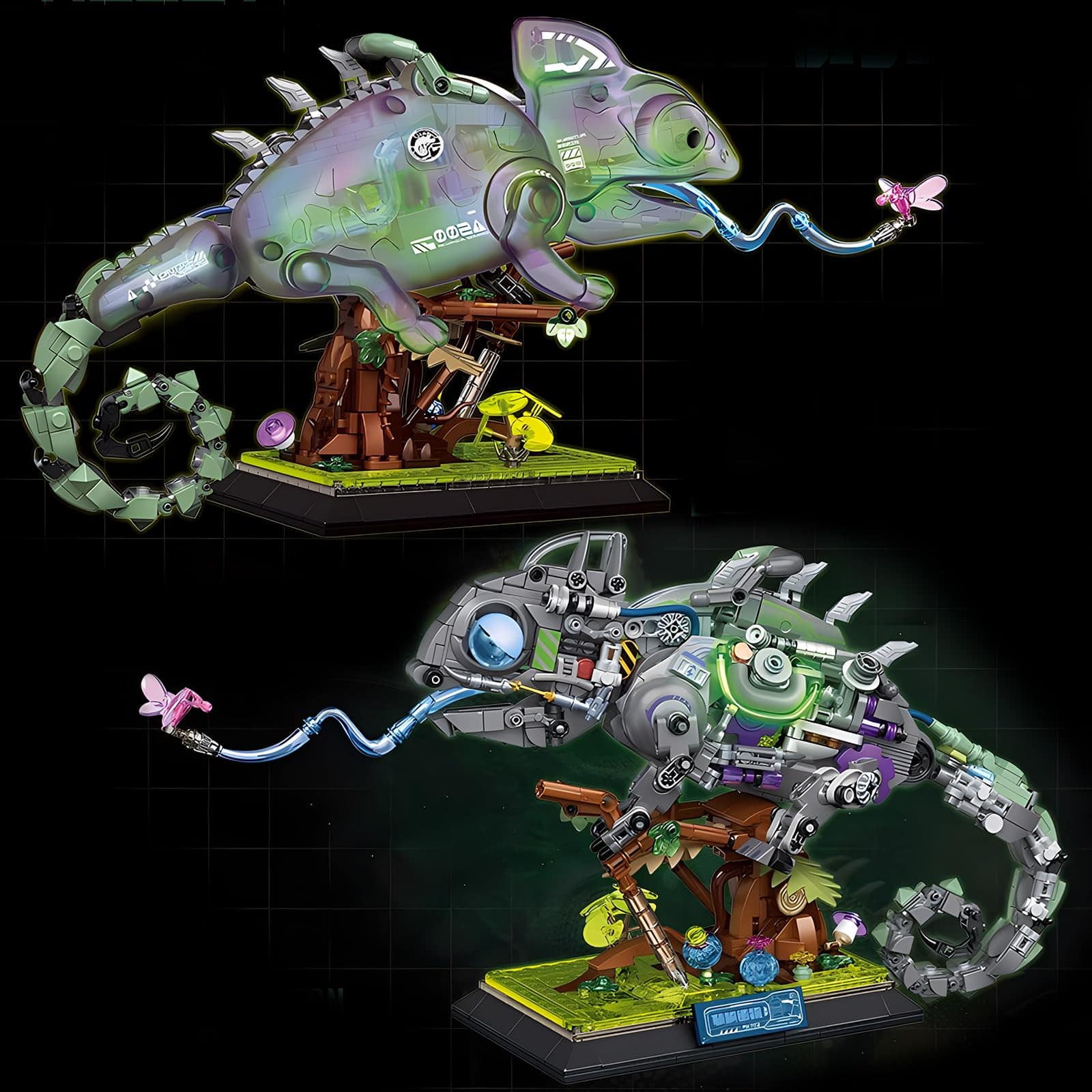 Juguete de bloques de construcción con temática de Dragón - Imagen 6