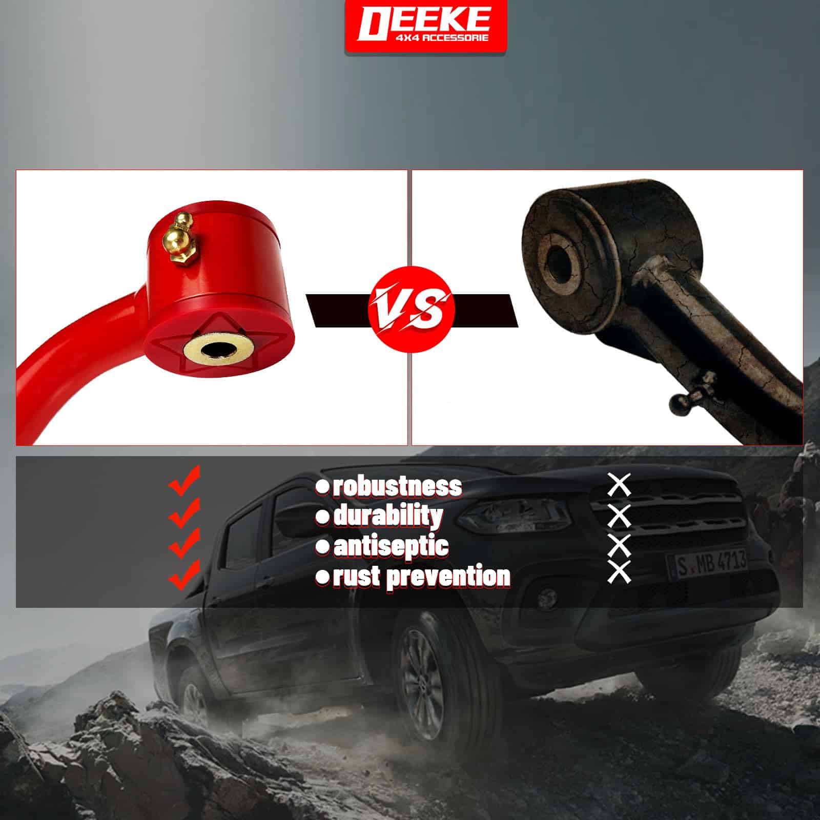 Brazos de control superiores delanteros con elevador de - Imagen 7