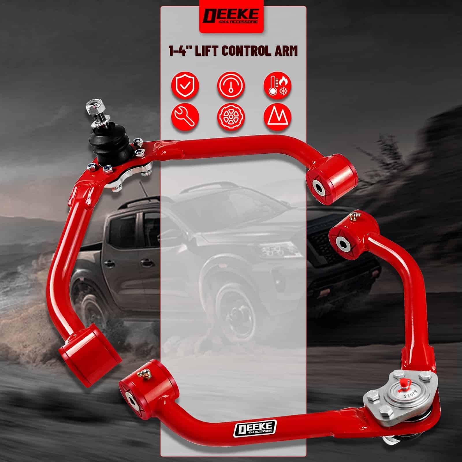 Brazos de control superiores delanteros con elevador de - Imagen 6