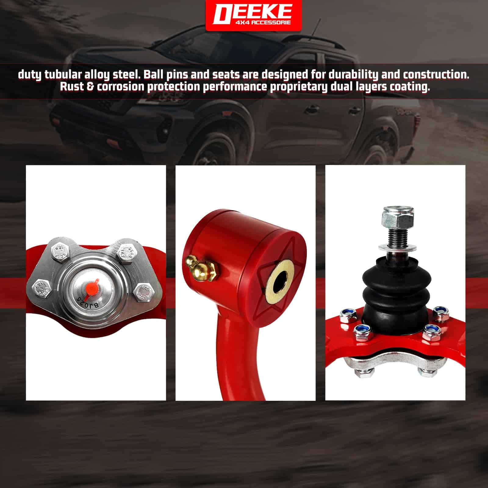 Brazos de control superiores delanteros con elevador de - Imagen 5