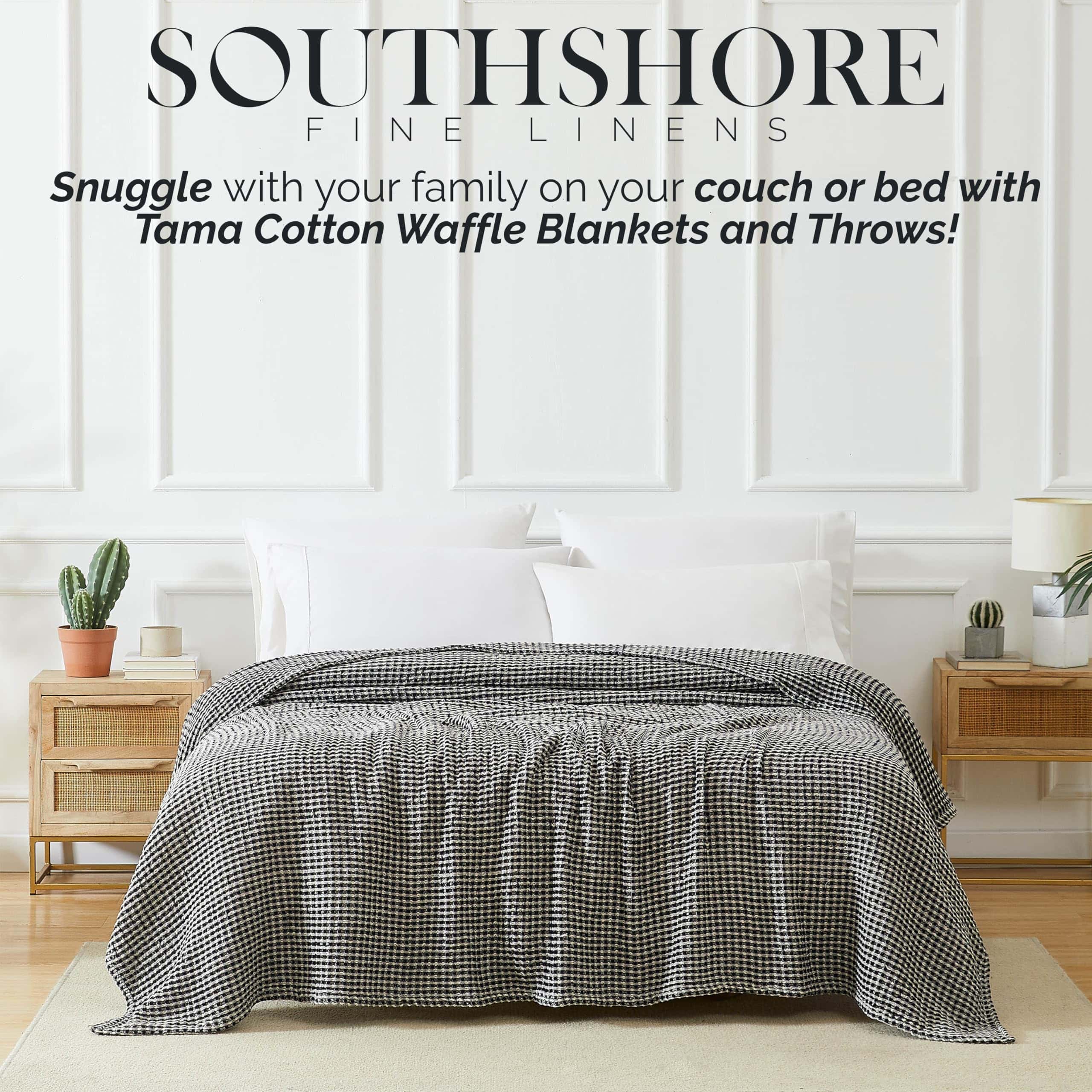 Manta Southshore Fine Living, Inc. a Cuadros Tamaño Twin o - Imagen 9