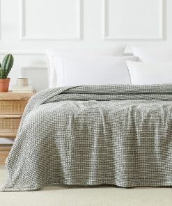 Manta Cuadriculada Oversized de Southshore Fine Living,