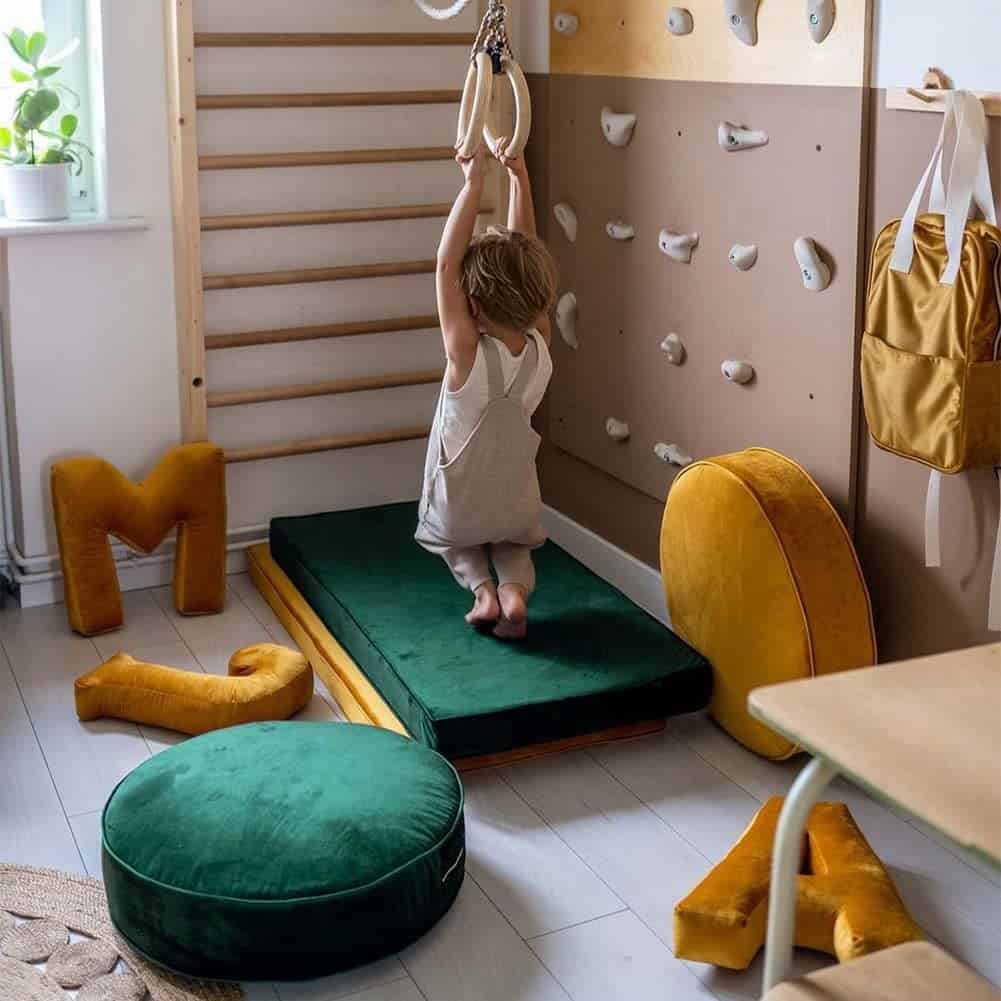 Funda de Cojín Redondo YIUOR de Terciopelo para Piso - Imagen 3