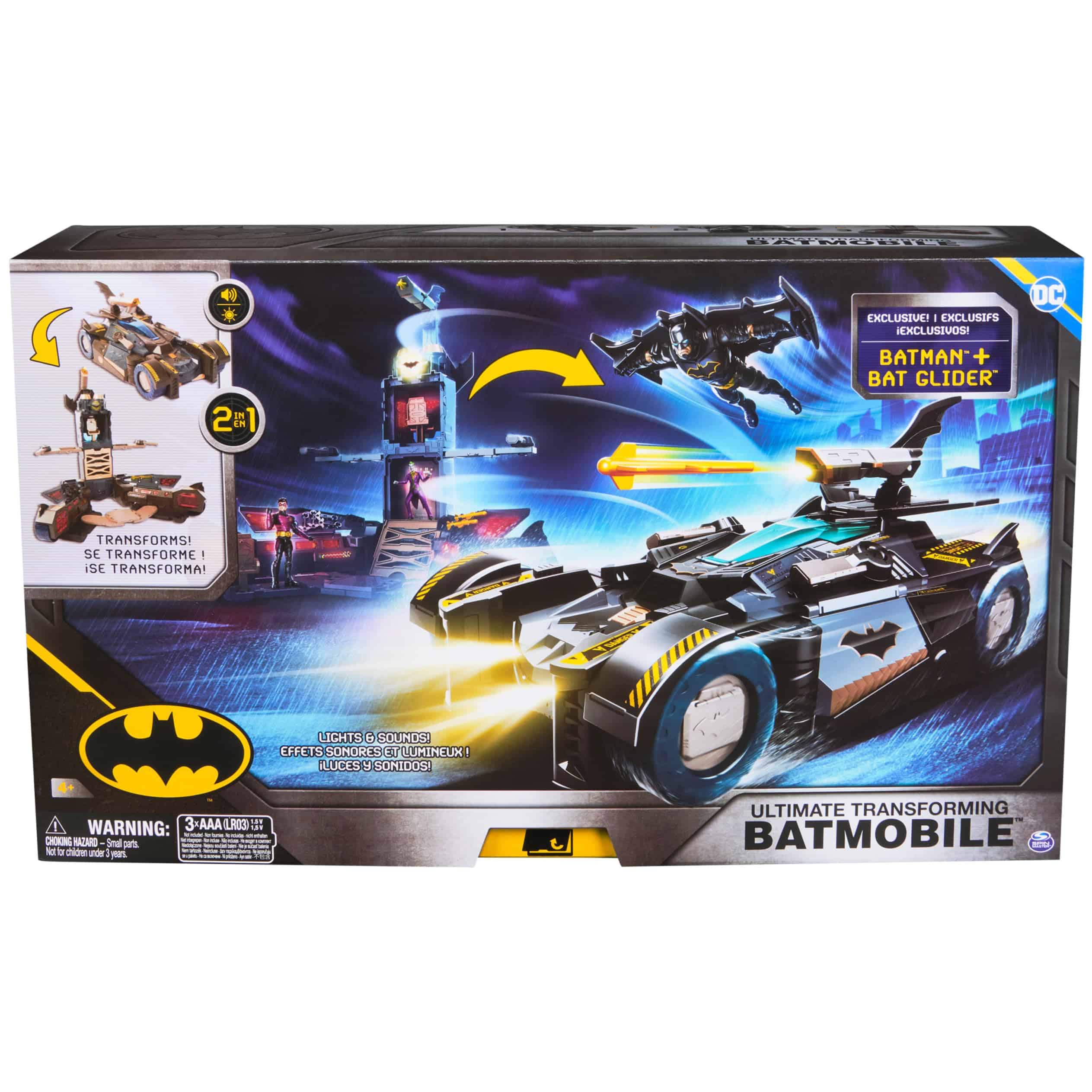 DC Comics Batman, Ultimate Transforming Batmobile Playset, - Imagen 10