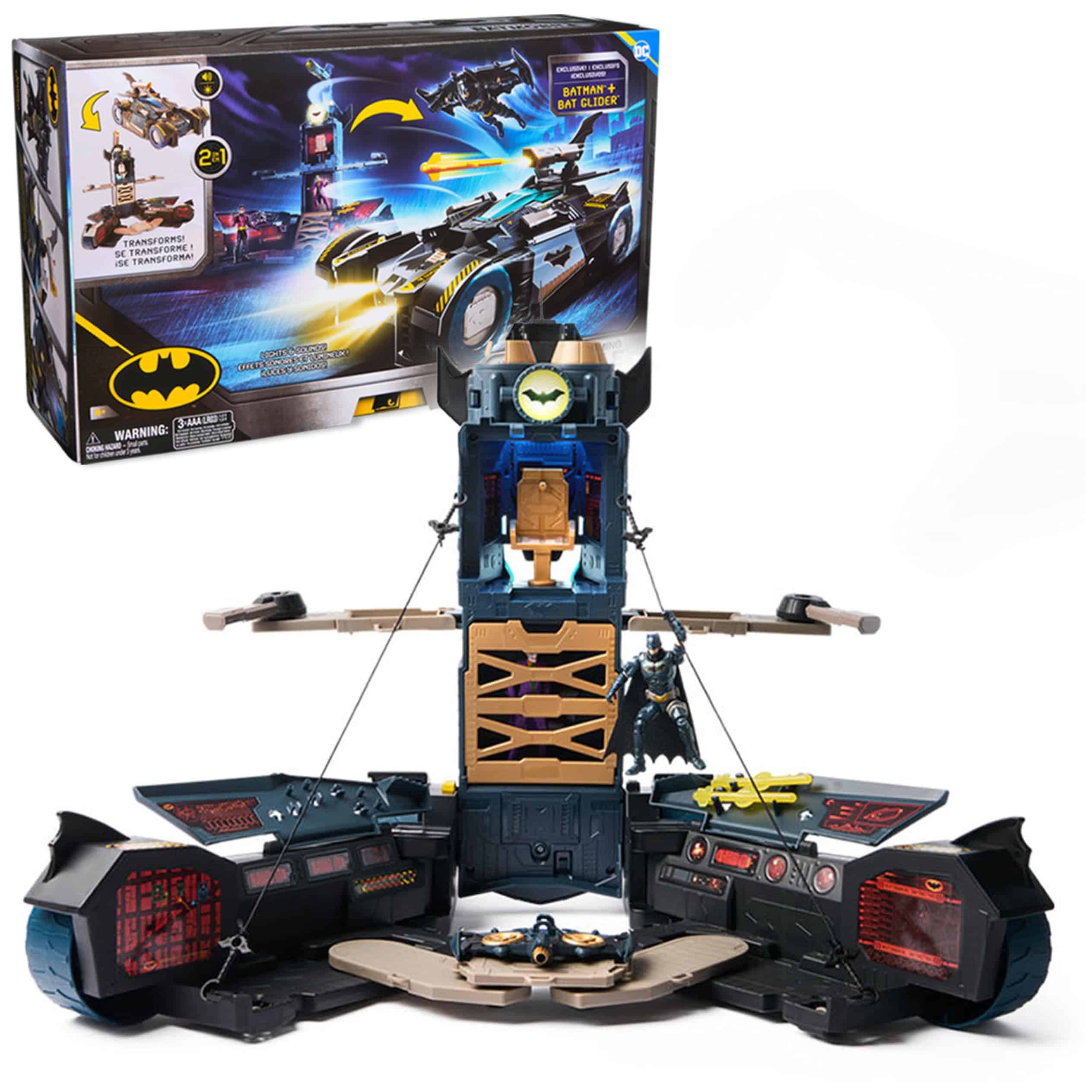 DC Comics Batman, Ultimate Transforming Batmobile Playset,