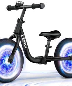 Bicicleta de Equilibrio LEDIVO con Luces de Colores para