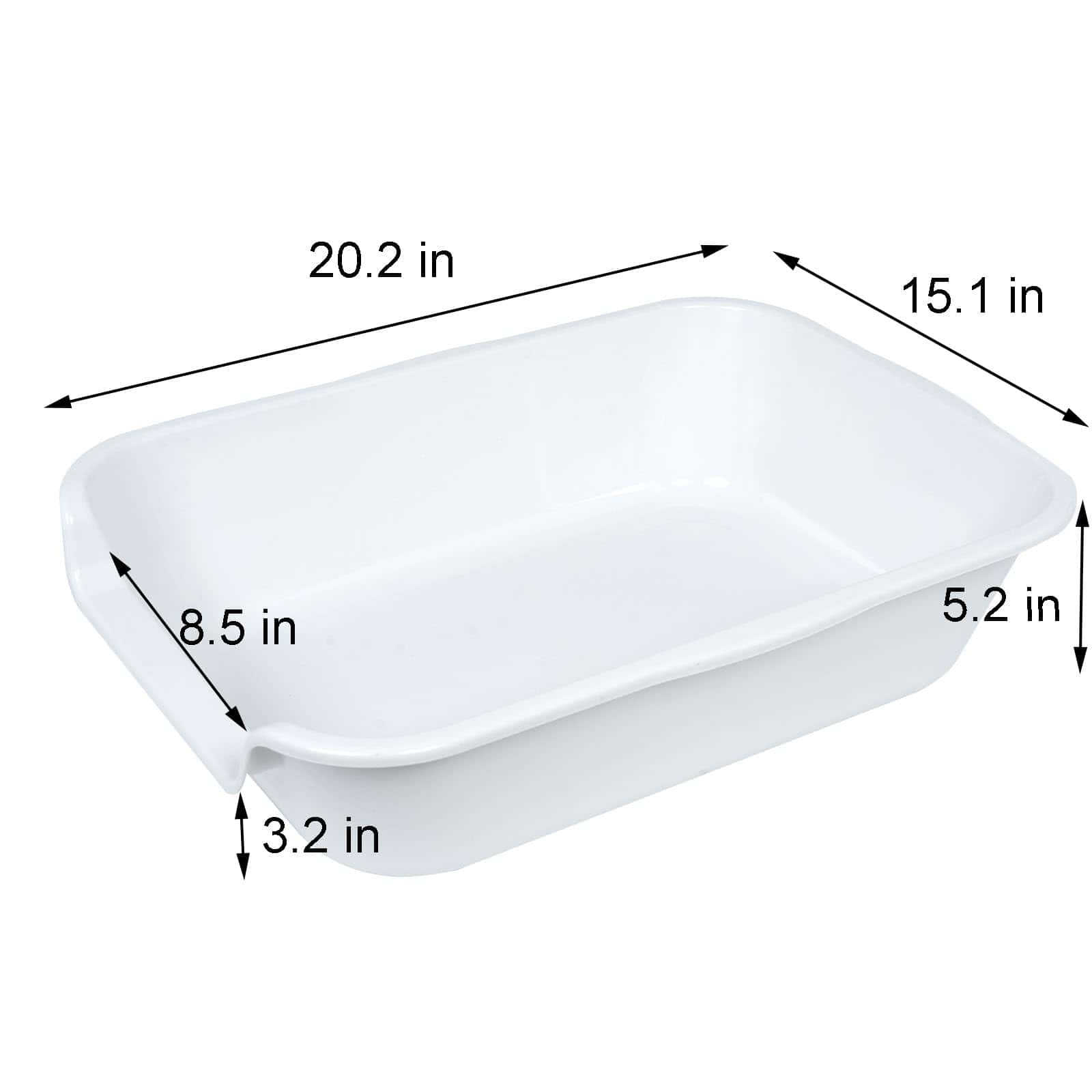 Ying Tutu 1 Pack de Arenero Extra Grande para Gatos - Imagen 6