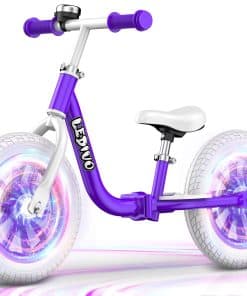 Bicicleta de equilibrio con iluminación colorida LEDIVO