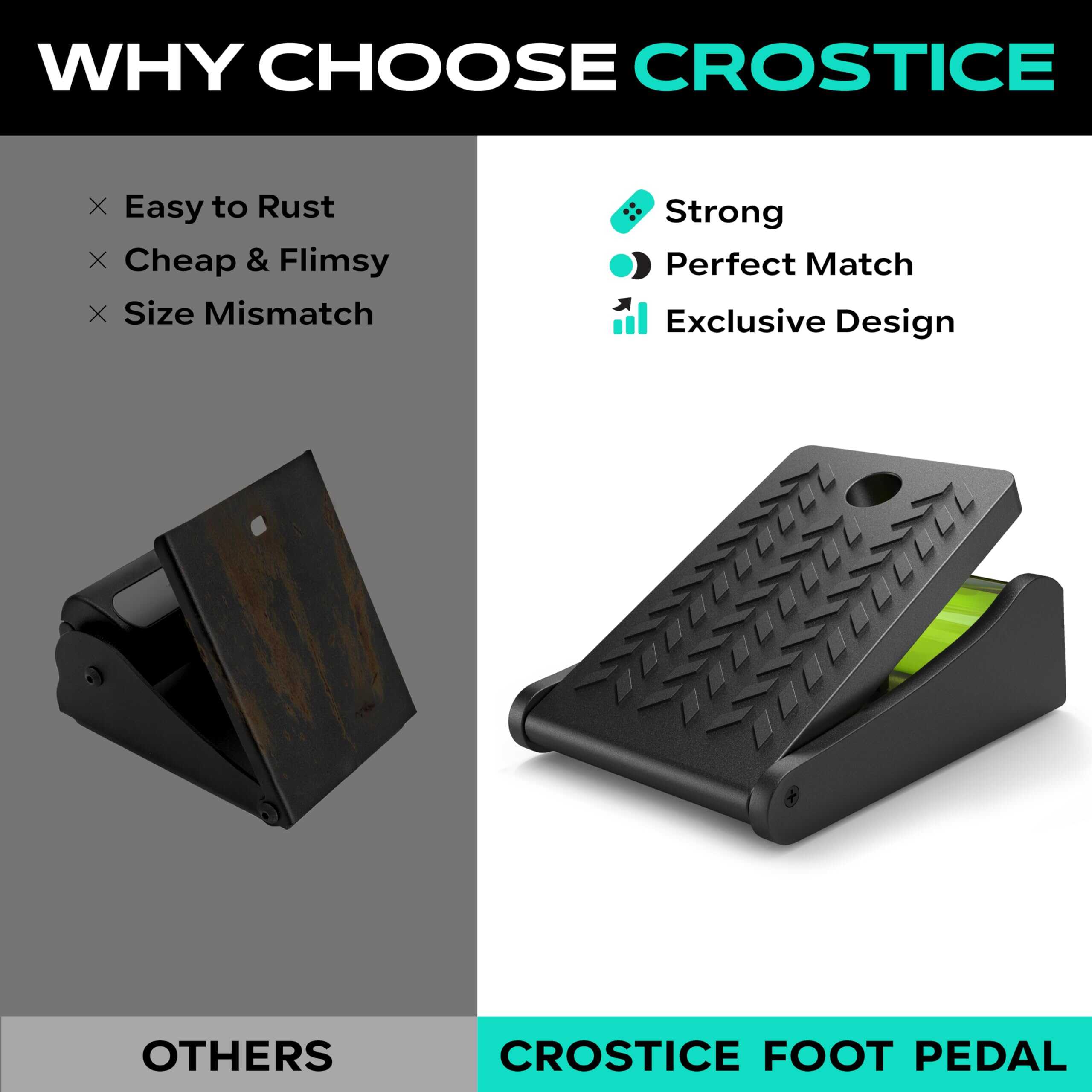 Activador de Pedal para Pie Crostice Compatible con Módulo - Imagen 7