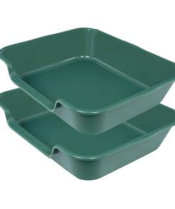 Ying Tutu 2 Pack de Caja de Arena Extra Grande para Gatos