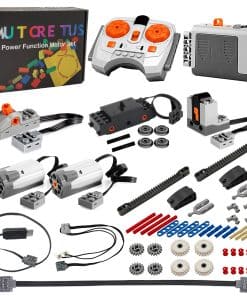 Mutcretus 60PCS Power Function Motor Set, Control Remoto