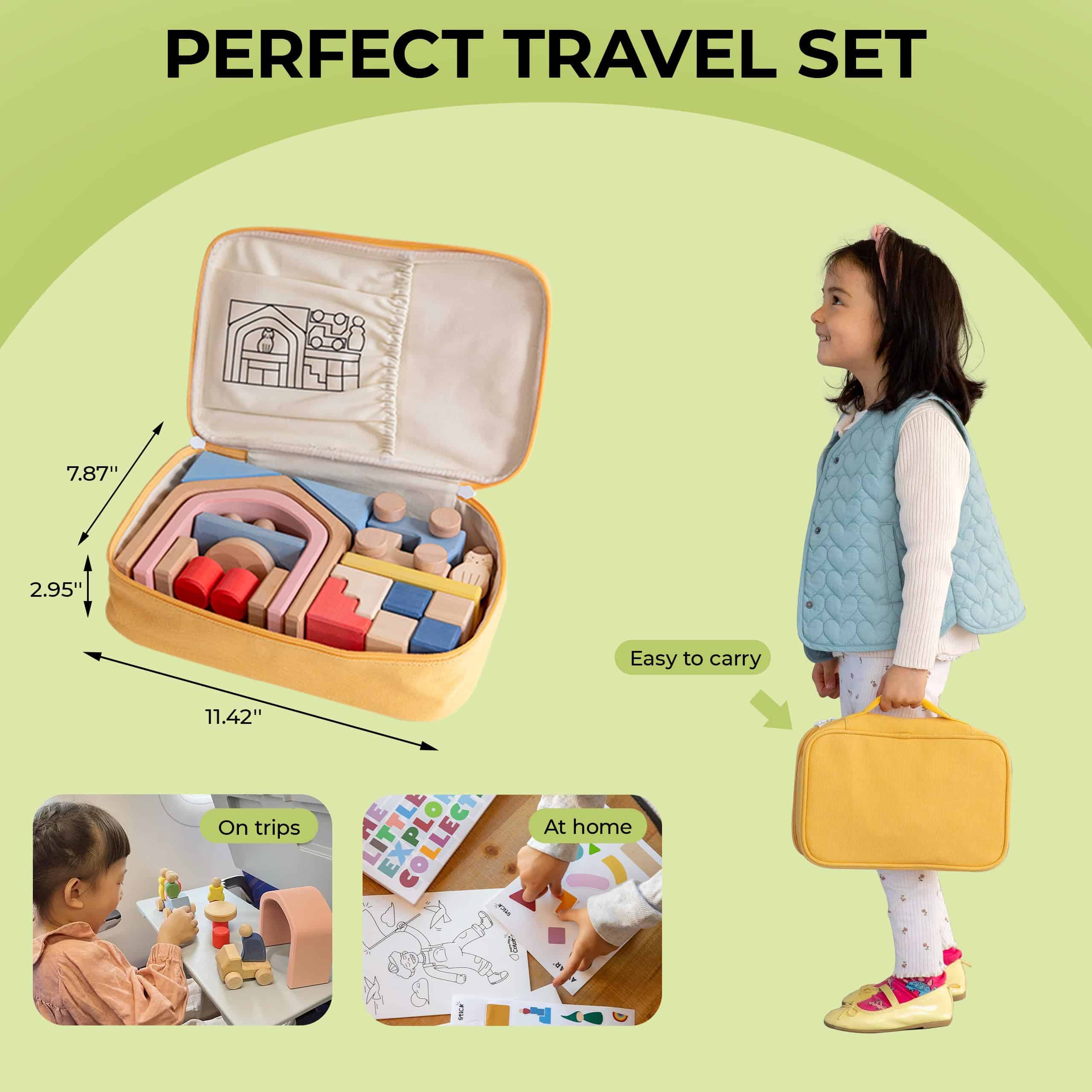 Bloques de construcción de madera AVDAR para niños de 2-4 - Imagen 7