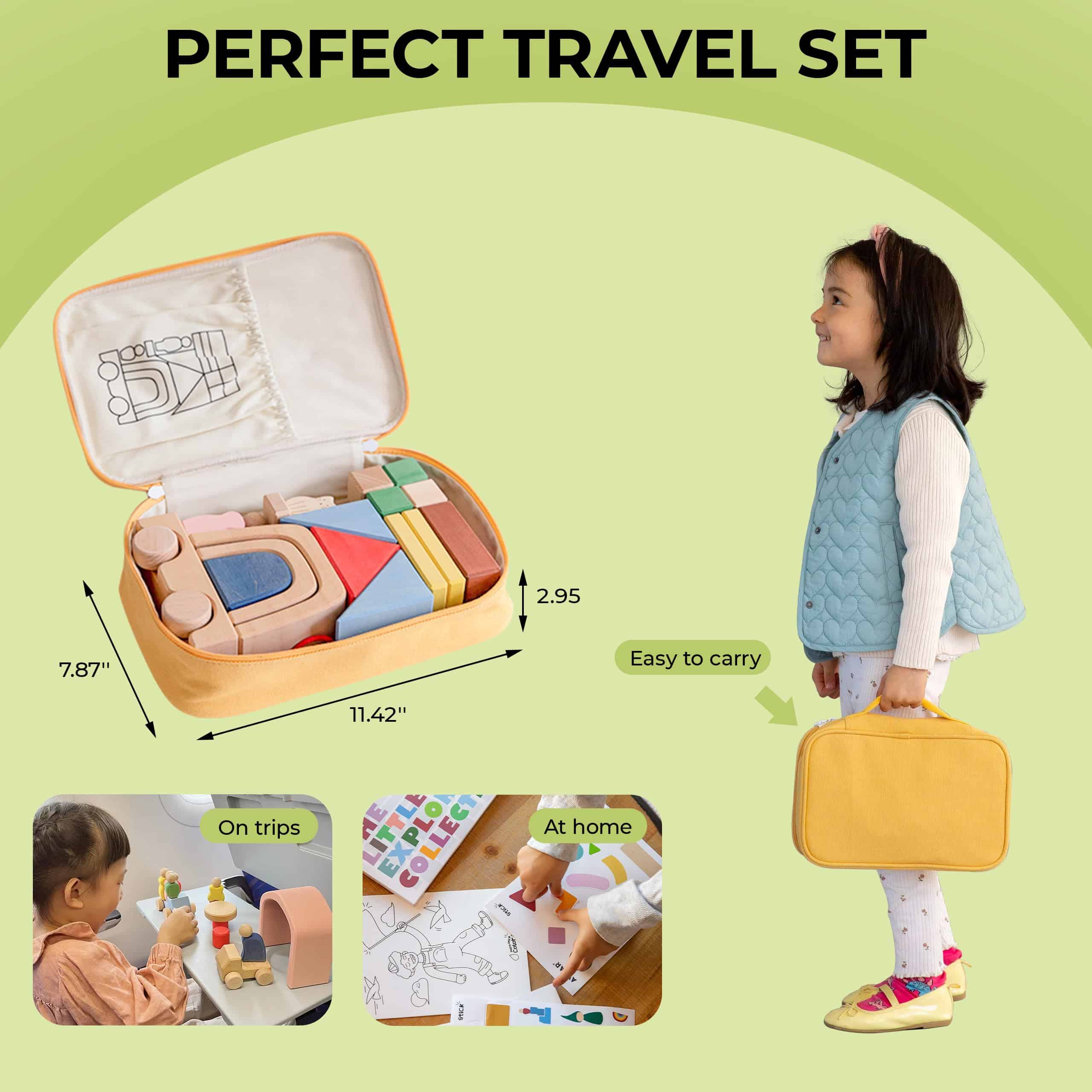 Bloques de Construcción de Madera AVDAR para -ños de 3+ - Imagen 7