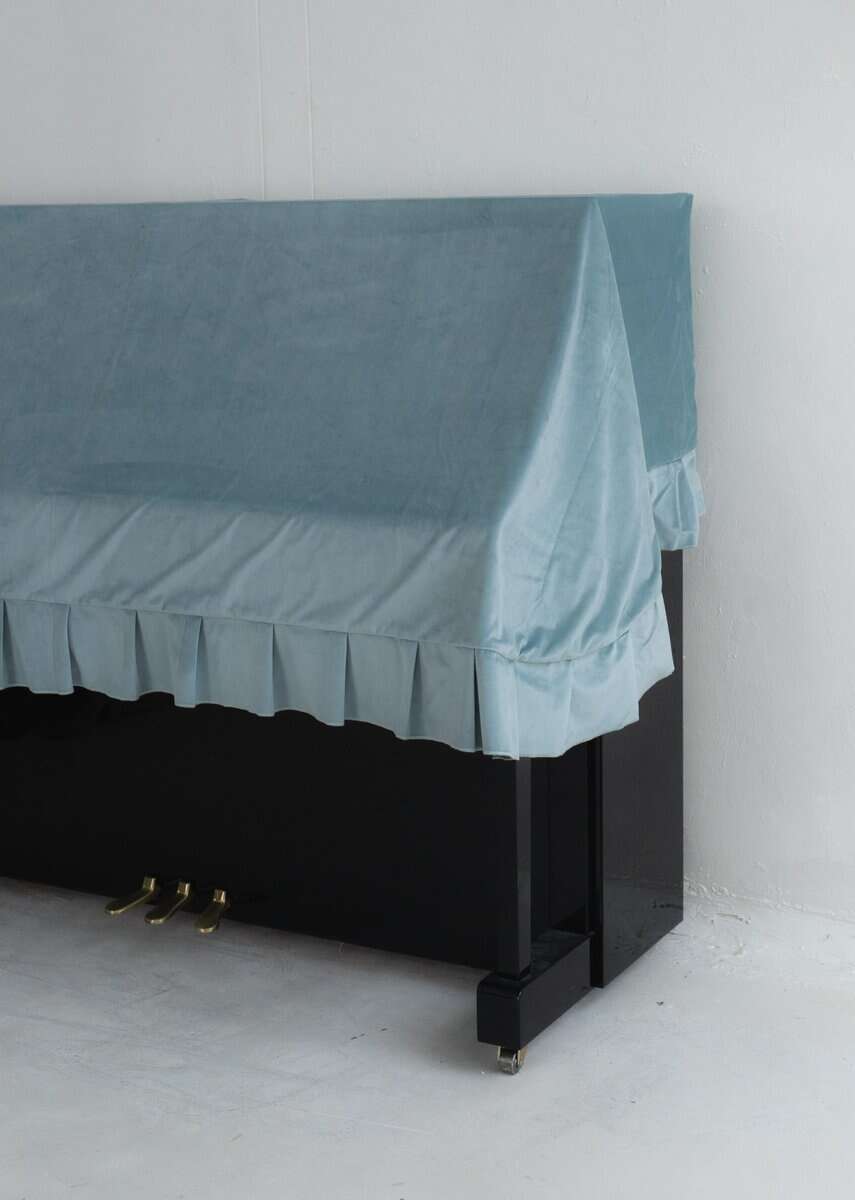 Clairevoire Cubierta de Piano Vertical a -Turquesa - Imagen 6