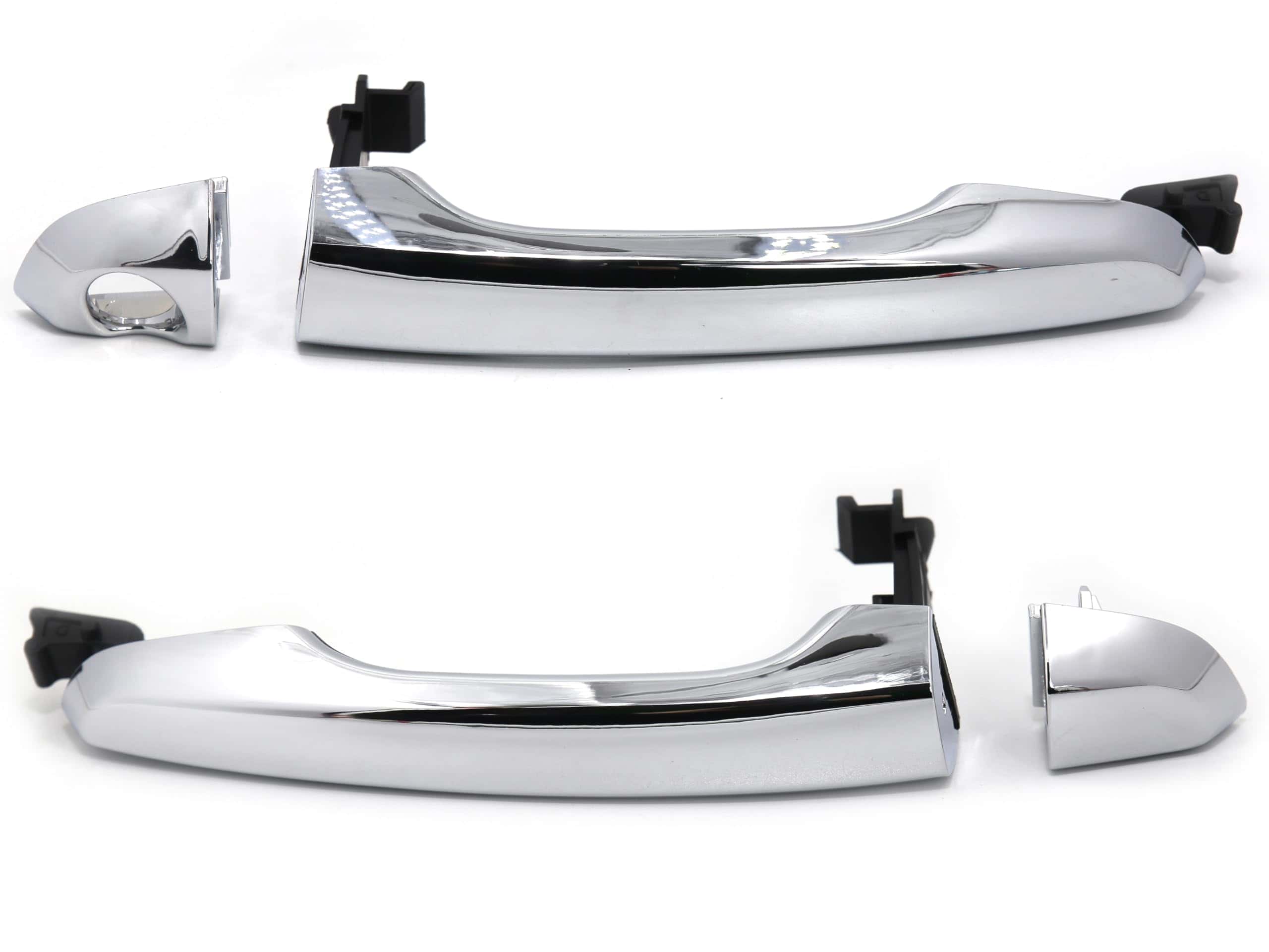 Conjunto de 8Pcs de Manijas de Puerta Cromadas Frontales - Imagen 7