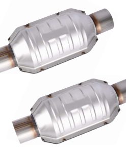 UMIUP 2PCS Convertidor Catalítico Universal de Alto Flujo