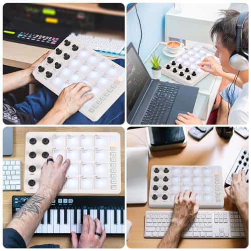 Controlador MIDI inalámbrico M-WAVE, Pads Bluetooth - Imagen 7