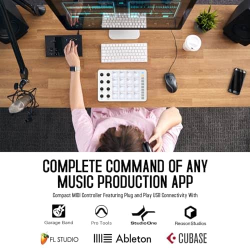 Controlador MIDI inalámbrico M-WAVE, Pads Bluetooth - Imagen 3