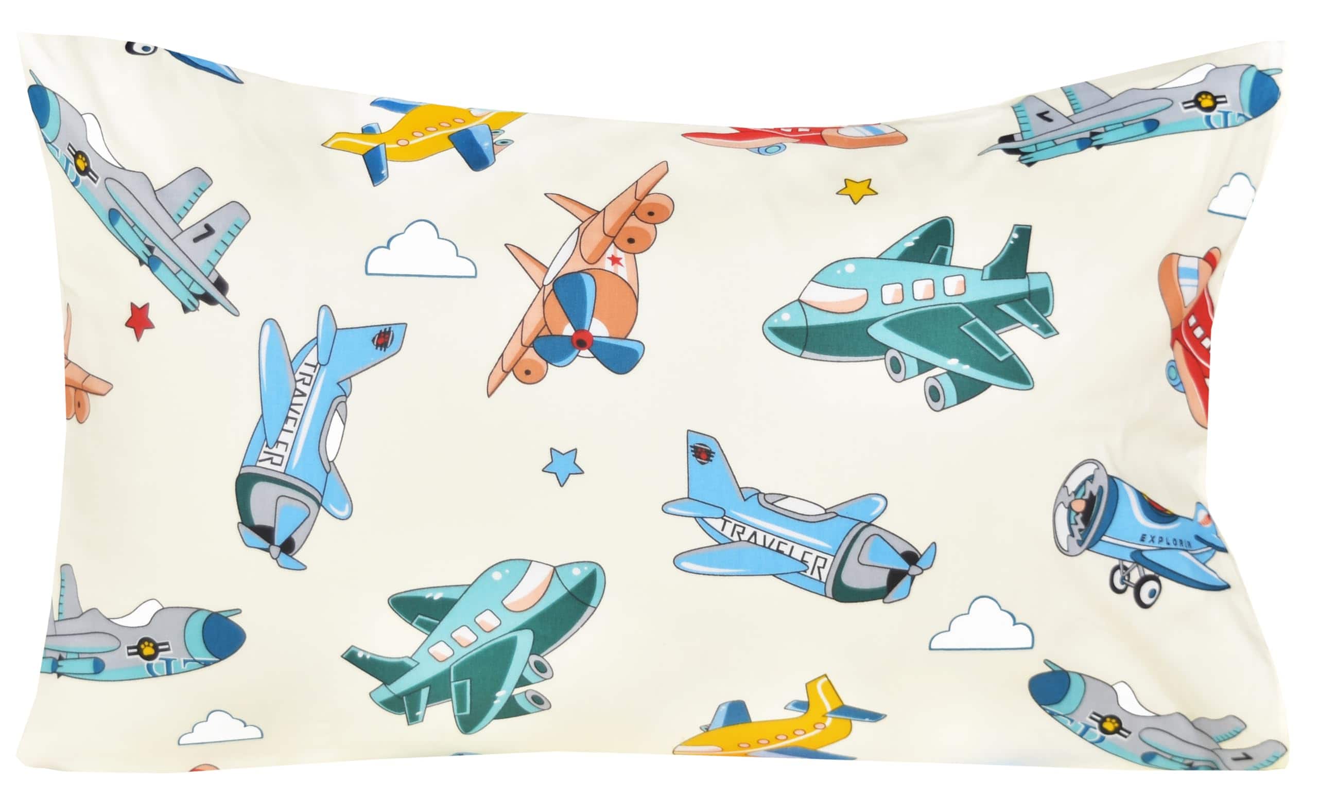 Juego de Sábanas Cómodo para Niños en Avión, 3 Piezas: - Imagen 5