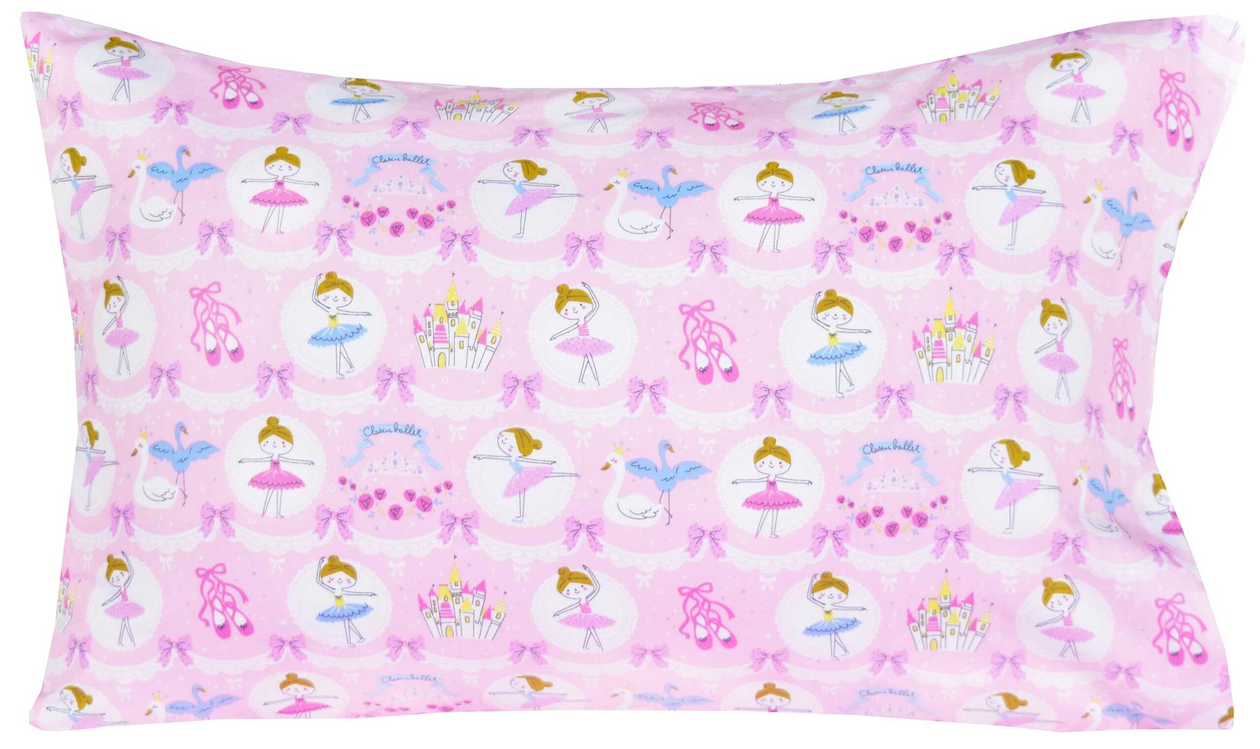 Juego de sábanas de cama gemela de algodón 100% rosa - Imagen 4