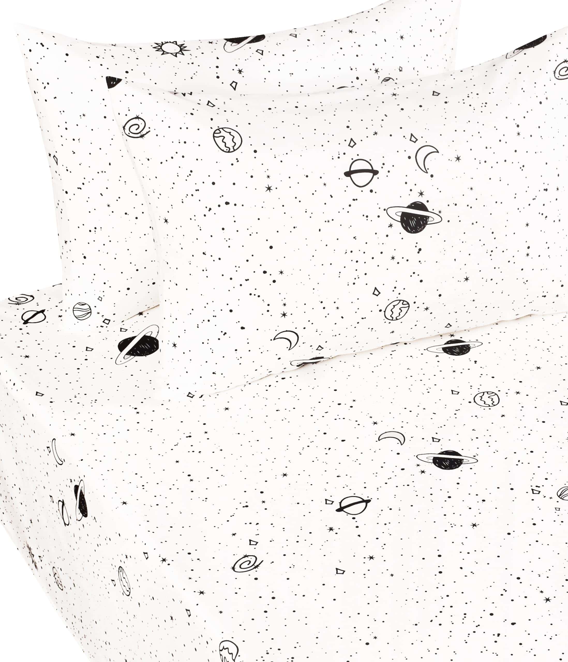 Juego de Sábanas de 4 Piezas para Cama de Estrellas y - Imagen 3